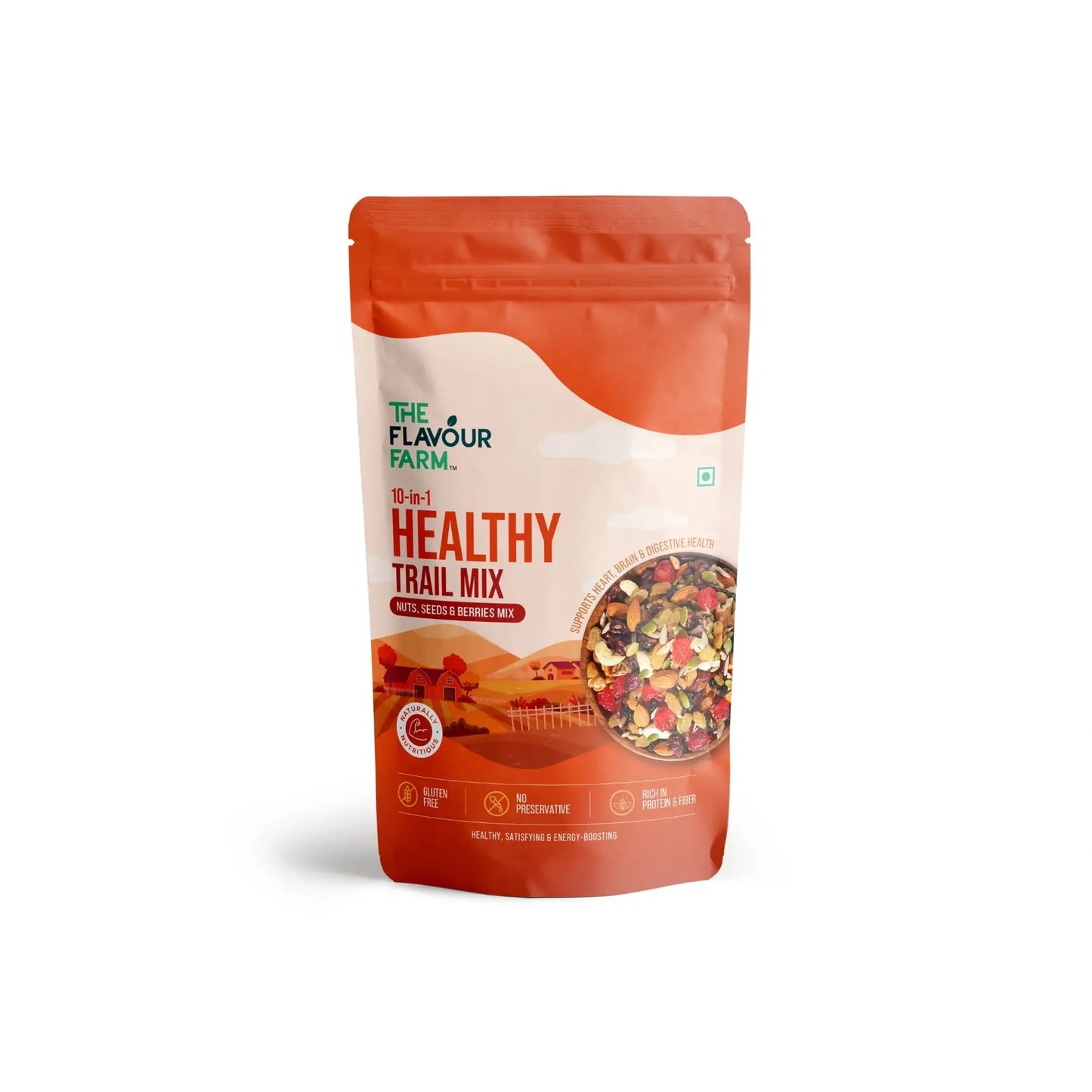 Premium 10-in-1 Healthy Trail Mix | Power Blend of Nuts, Seeds & Berries Product vendor