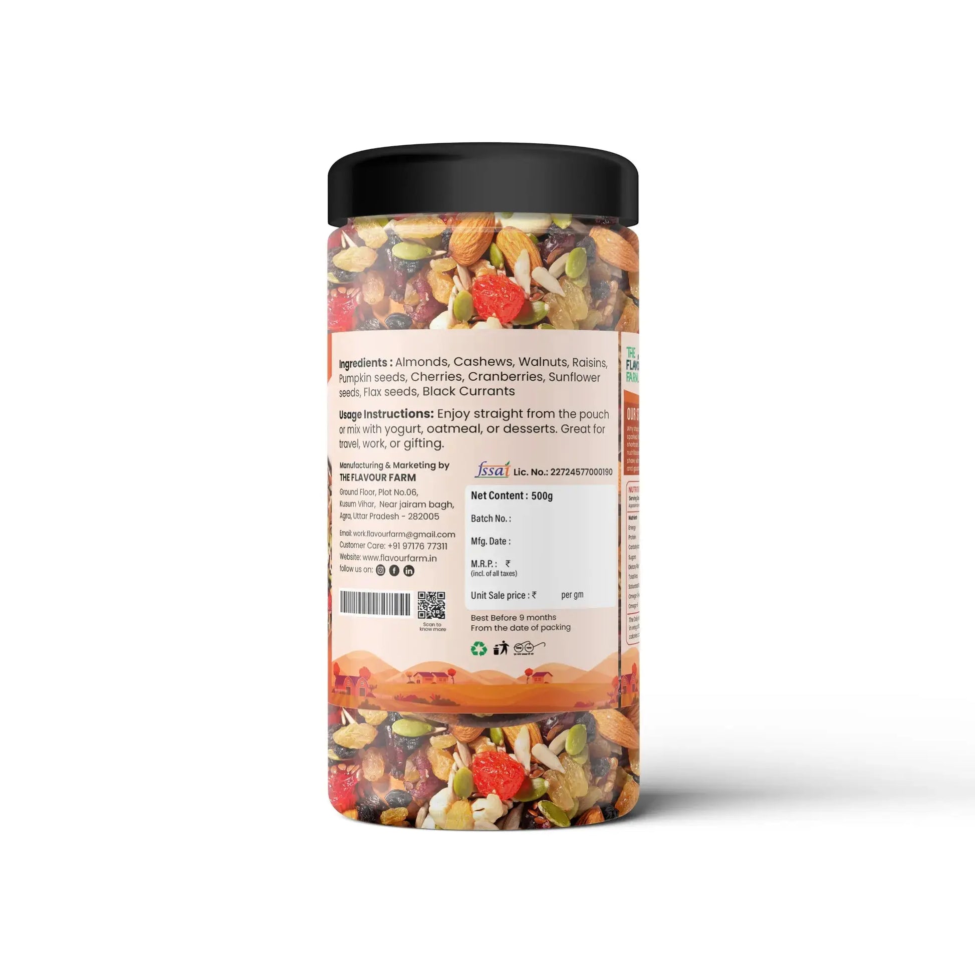 10-in-1 Healthy Mix (Trail Mix) – 500g Jar Product vendor