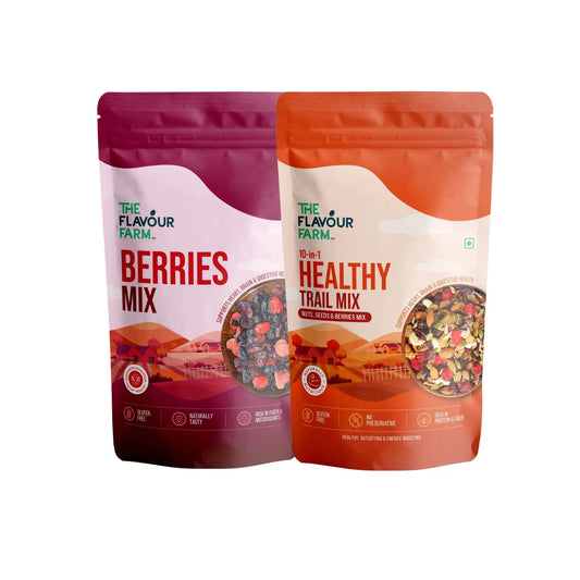 Berries & Nuts Combo – Trail Mix & Berries (2-in-1 Healthy Snacking Pack) Product vendor