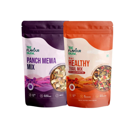 Office Snack Combo – Trail Mix & Panch Mewa (2-in-1 Energy Booster Pack) Product vendor