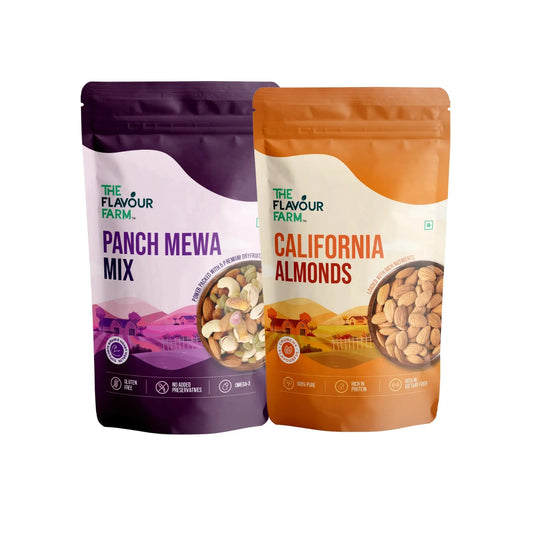 Power Snack Combo – Almonds & Pumpkin Seeds (2-in-1 High-Protein Energy Pack) Product vendor