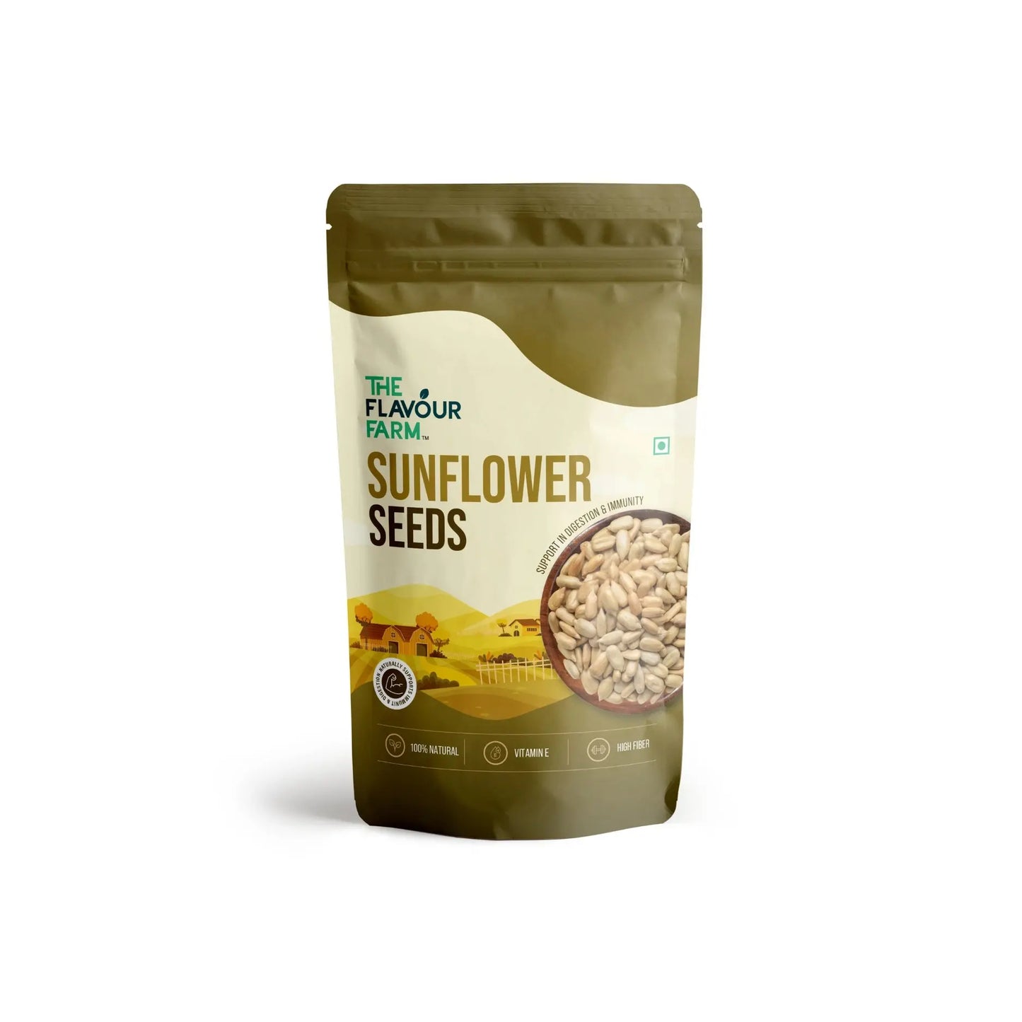 Premium Sunflower Seeds – 100% Natural, Rich in Vitamin E & Protein | The Flavour Farm Product vendor