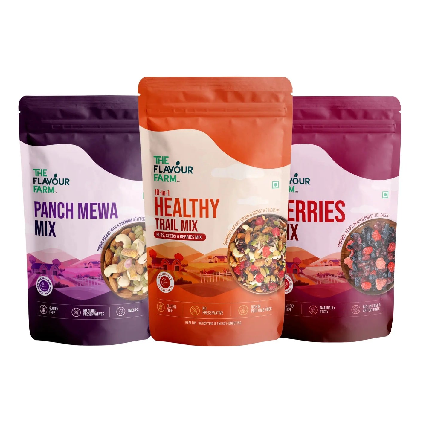 Travel & Office Snack Pack – 3-in-1 Healthy & Convenient Dry Fruit Combo for On-the-Go Snacking Product vendor