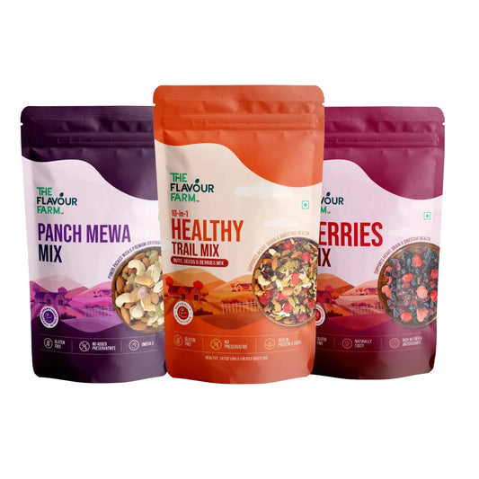 Travel & Office Snack Pack – 3-in-1 Healthy & Convenient Dry Fruit Combo for On-the-Go Snacking Product vendor
